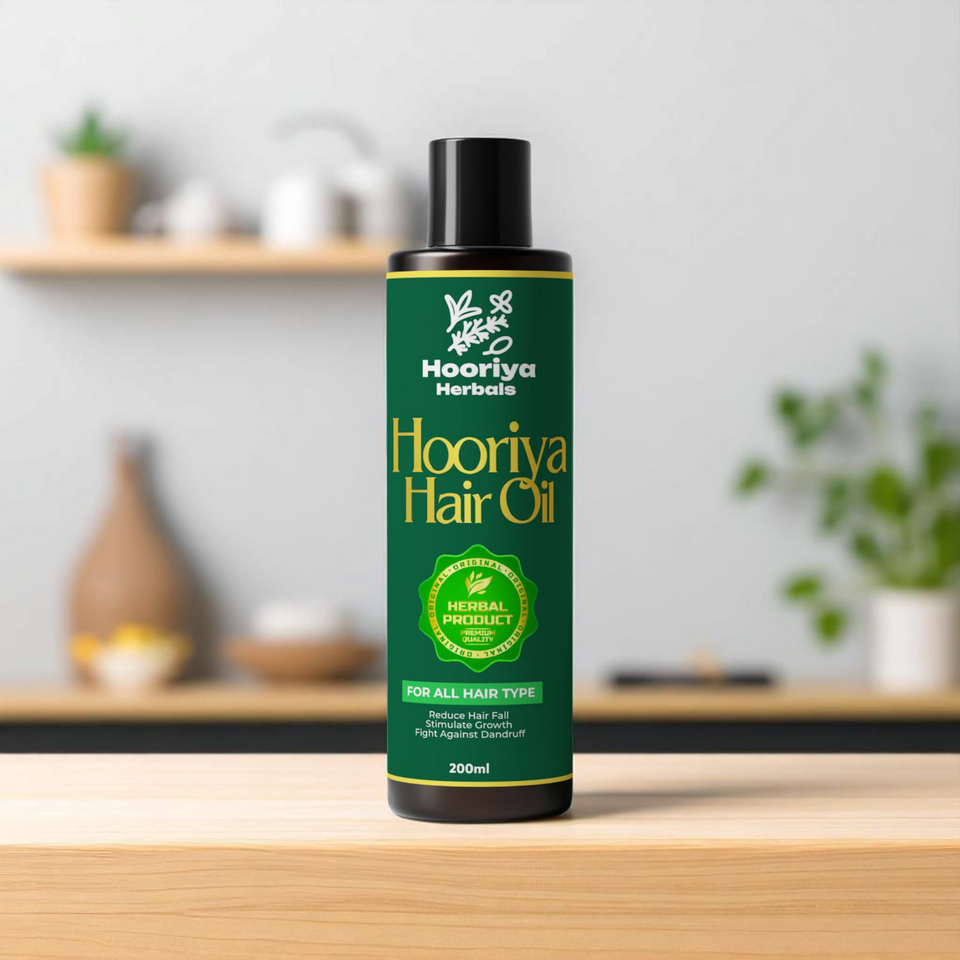 Hooriya Herbal Hair Oil - Complete Hair Solution