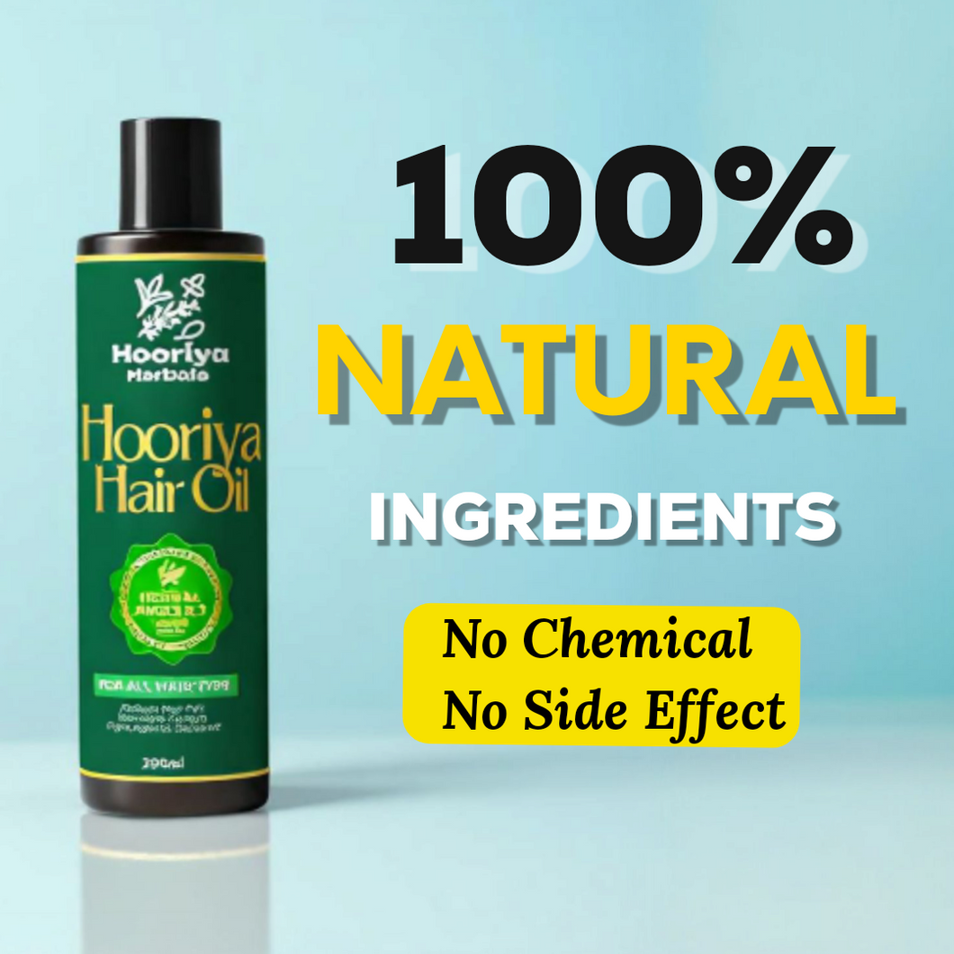 Hooriya Herbal Hair Oil - Complete Hair Solution